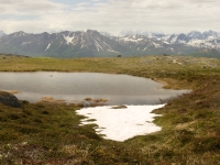 Pond atop Kesugi Ridge